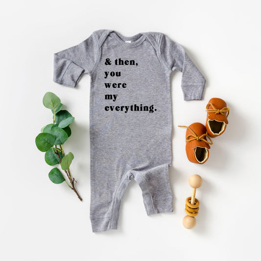 You Were My Everything | Baby Graphic Romper