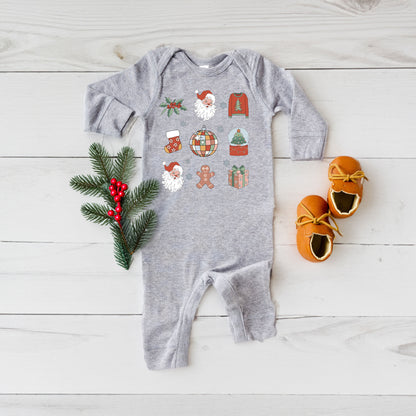 Christmas Collage | Baby Graphic Romper