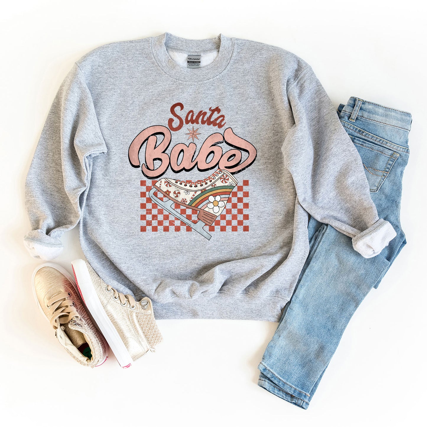 Santa Babe | Youth Graphic Sweatshirt