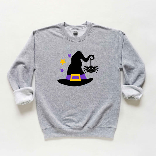 Witch And Spider | Youth Graphic Sweatshirt