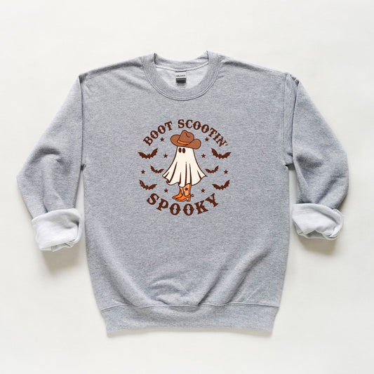 Boot Scootin' Spooky | Youth Graphic Sweatshirt