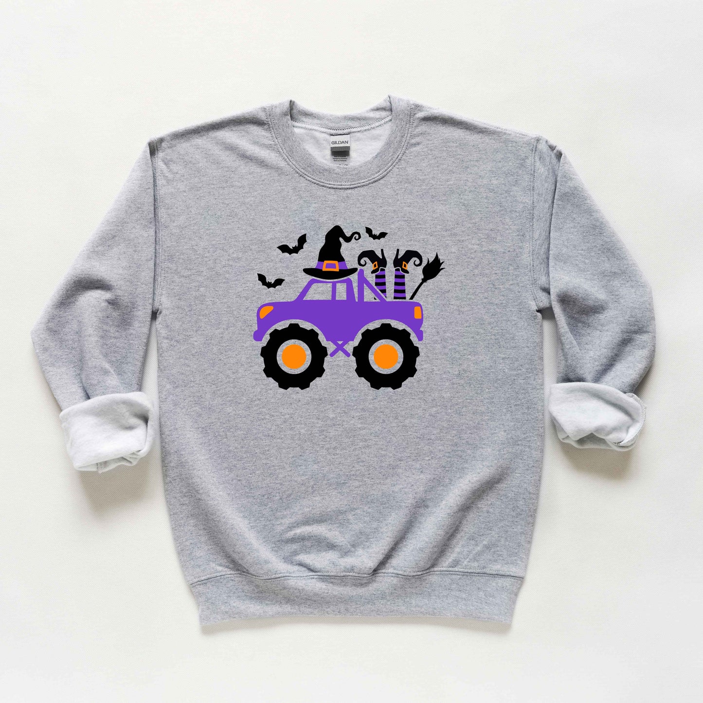 Halloween Truck | Youth Graphic Sweatshirt