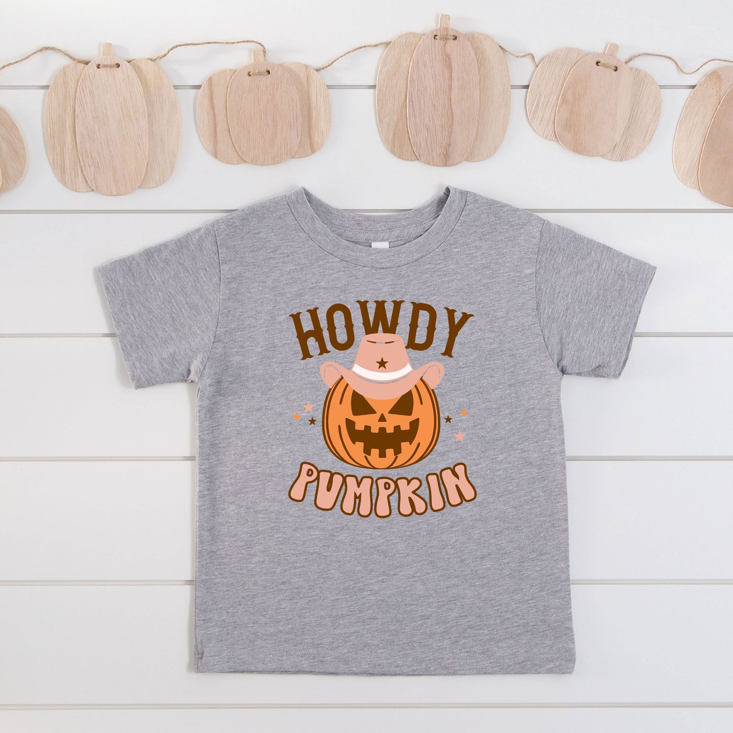 Howdy Pumpkin | Toddler Graphic Short Sleeve Tee