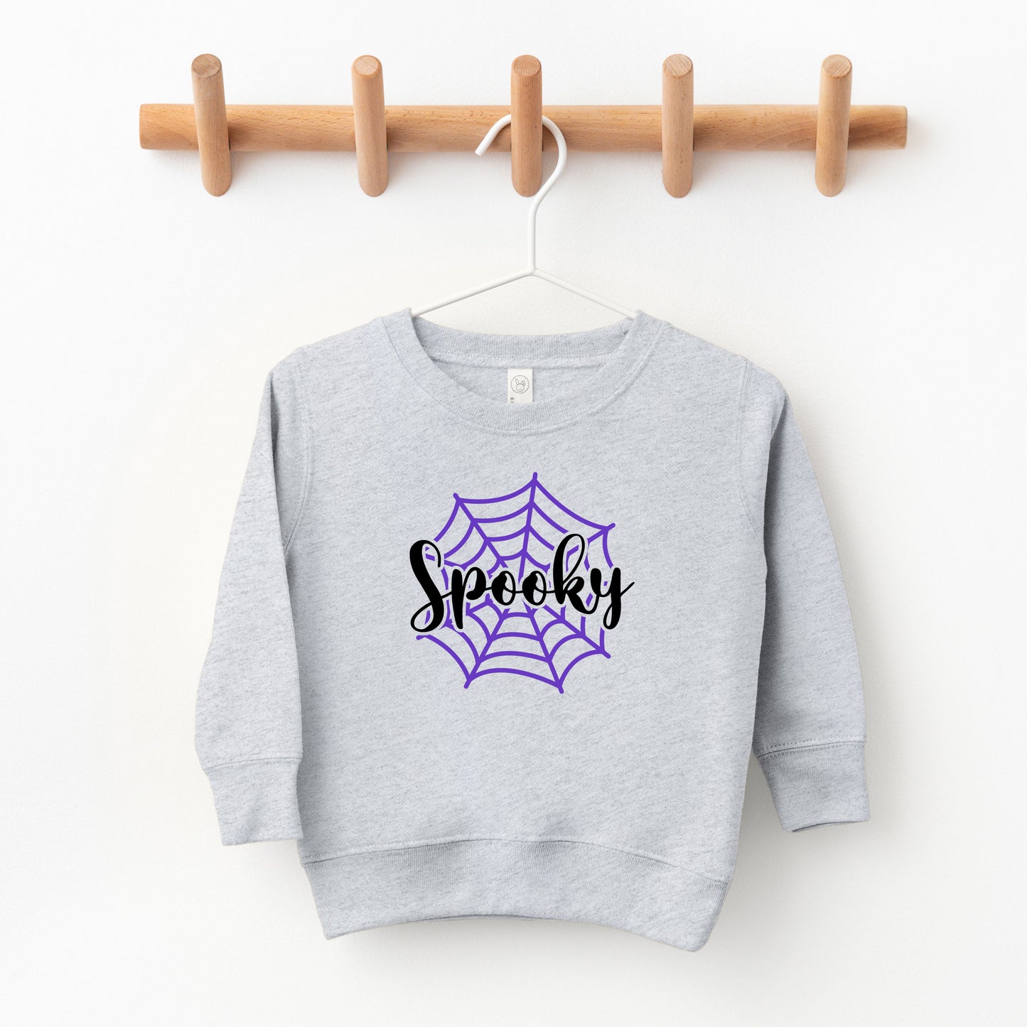 Spooky Web | Toddler Graphic Sweatshirt