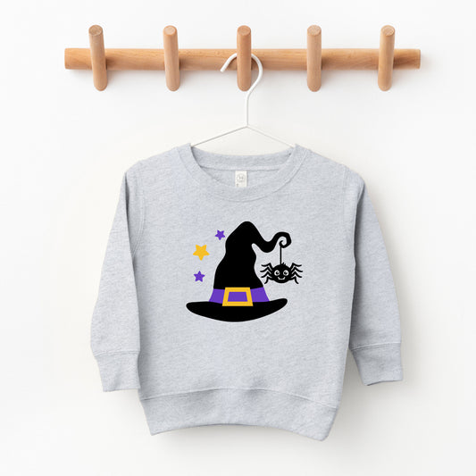 Witch And Spider | Toddler Graphic Sweatshirt