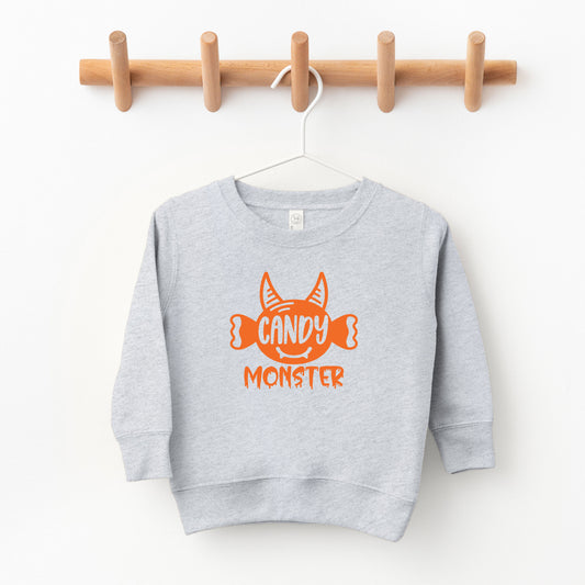 Candy Monster Horns | Toddler Graphic Sweatshirt