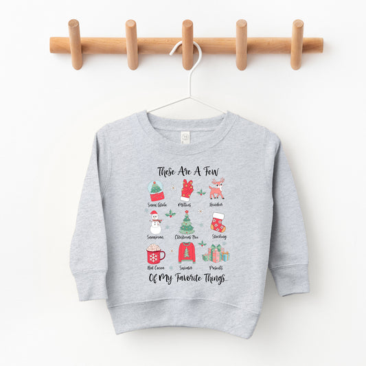 Christmas Favorites | Toddler Graphic Sweatshirt