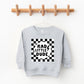 Rad Little Dude Checkered | Toddler Graphic Sweatshirt