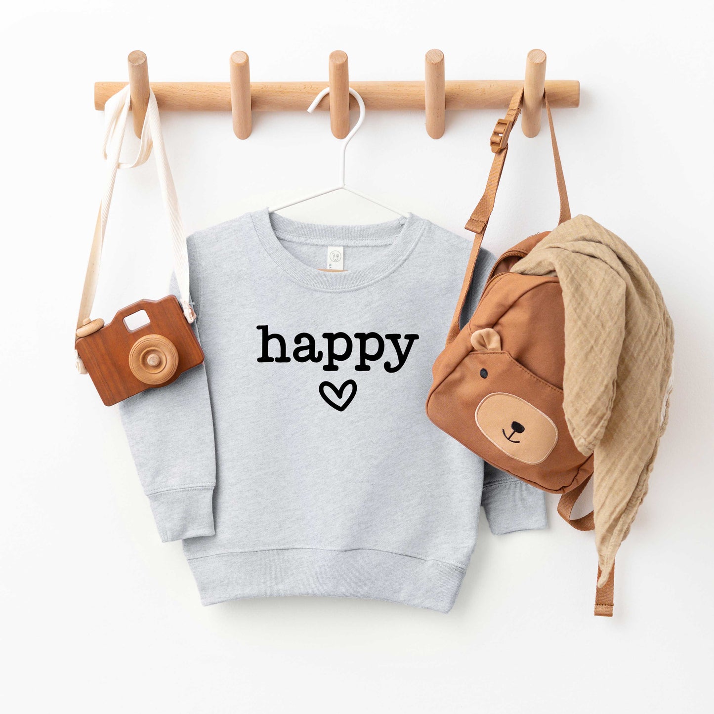 Happy Heart | Toddler Sweatshirt