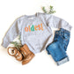 Oldest Colorful | Toddler Graphic Sweatshirt