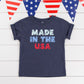 Made In The USA Pastel | Toddler Short Sleeve Crew Neck