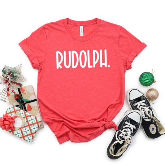 Rudolph Bold | Youth Graphic Short Sleeve Tee