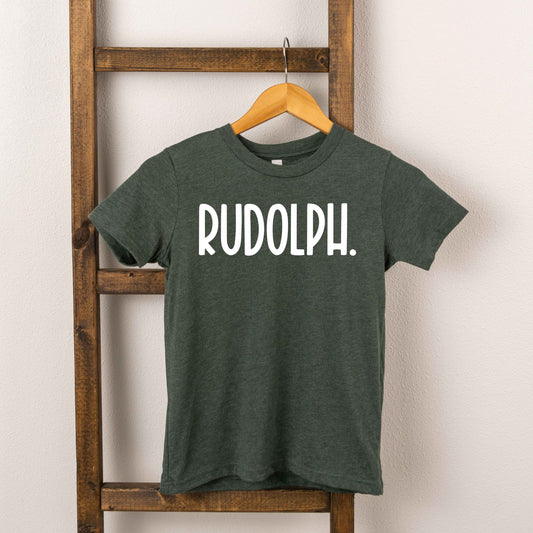 Rudolph Bold | Toddler Graphic Short Sleeve Tee