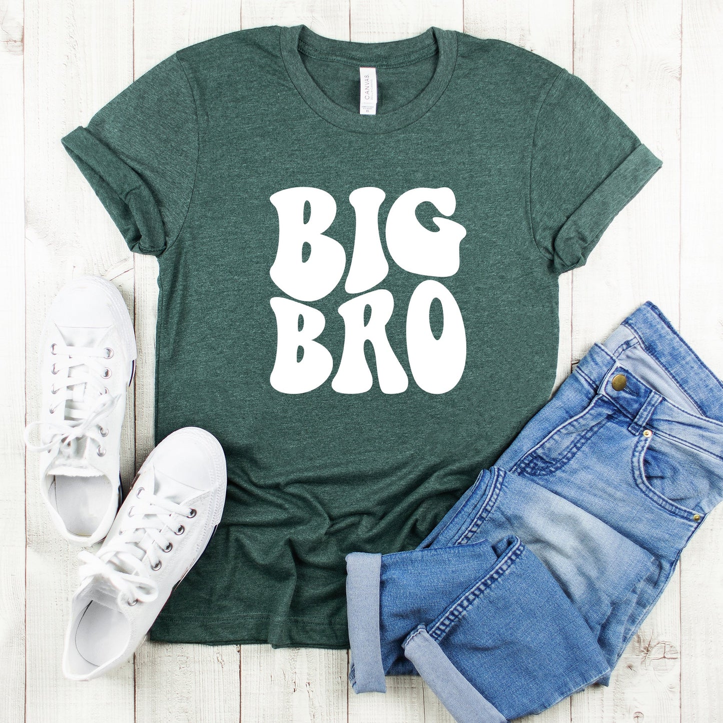 Big Bro Wavy | Toddler Graphic Short Sleeve Tee