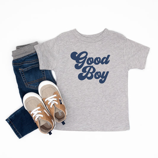 Good Boy Retro | Toddler Short Sleeve Crew Neck
