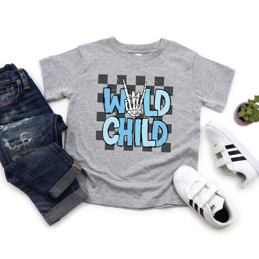 Wild Child Retro | Toddler Graphic Short Sleeve Tee