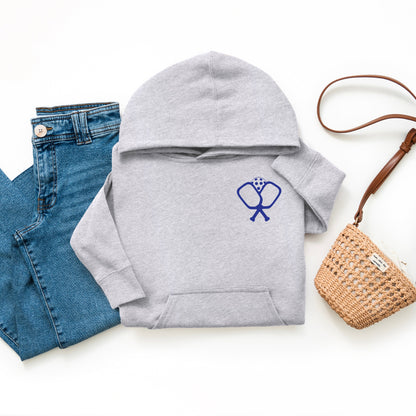 Pickleball Paddles Crossed | Youth Graphic Hoodie