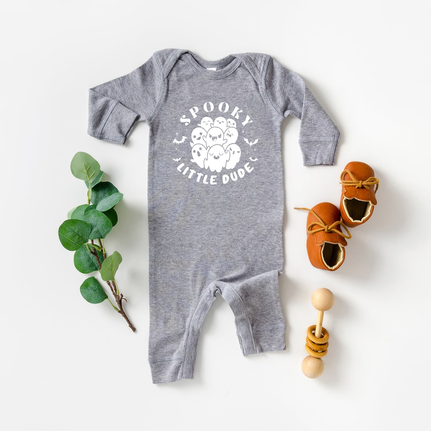 Spooky Little Dude | Baby Graphic Romper