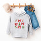 Coquette Christmas Collage | Toddler Graphic Hoodie