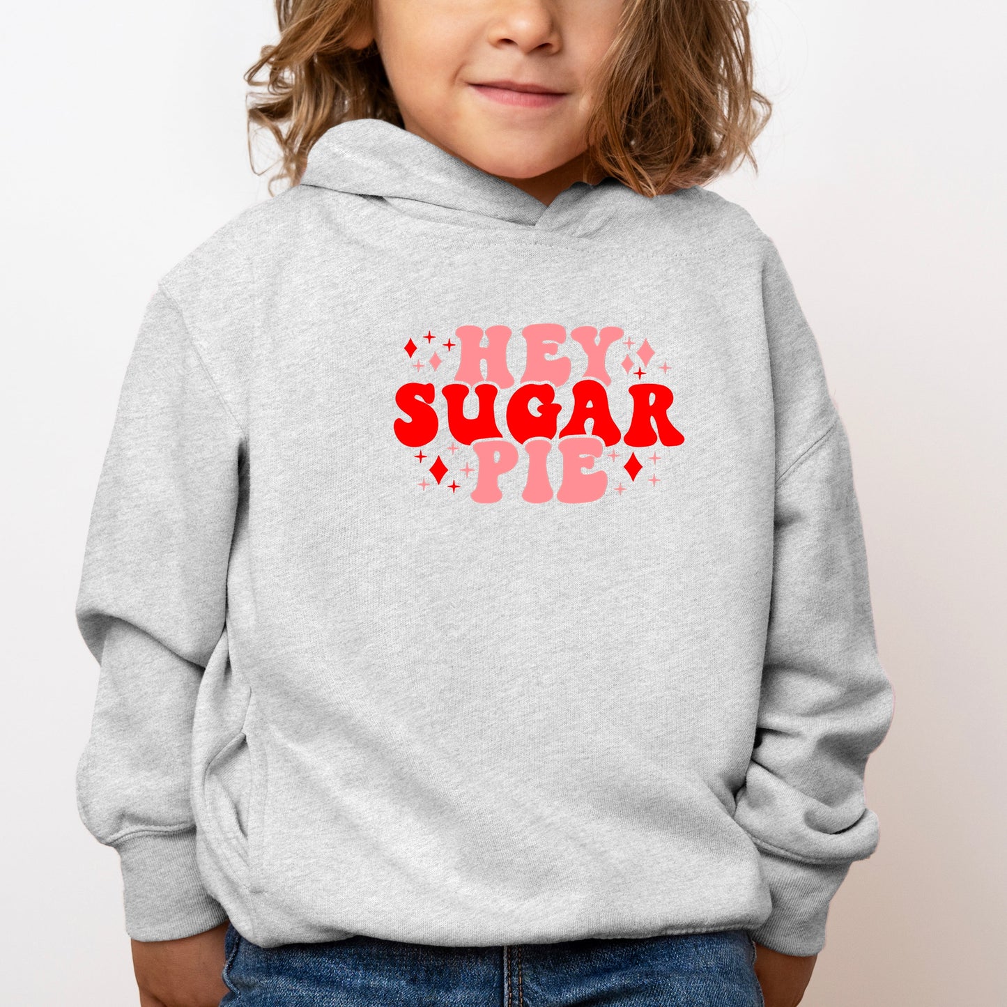 Hey Sugar Pie Stars | Toddler Graphic Hoodie