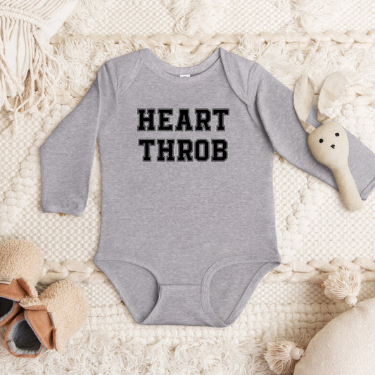 Heart Throb | Baby Graphic Long Sleeve Onesie