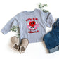 Little Miss Valentine Skateboard | Toddler Graphic Long Sleeve Tee