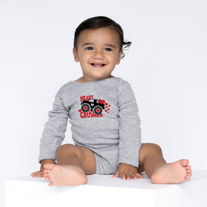 Heart Crusher | Baby Graphic Long Sleeve Onesie