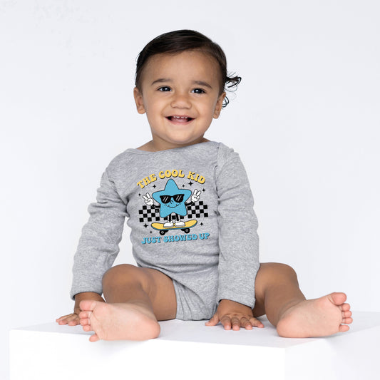 Cool Kid Star | Baby Graphic Long Sleeve Onesie