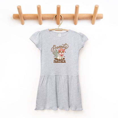 Howdy Partner Dog | Toddler Graphic Dress