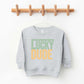 Block Checkered Lucky Dude | Toddler Sweatshirt