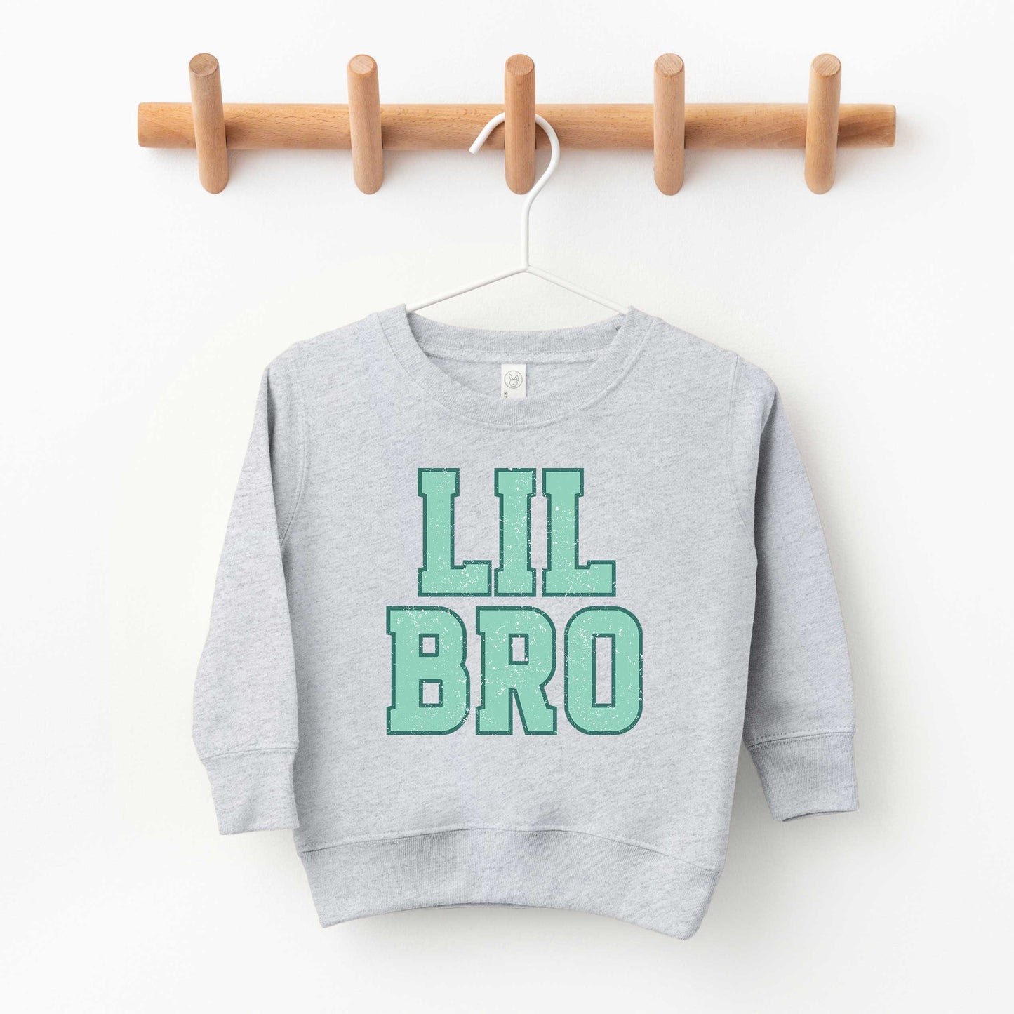 Lil Bro Distressed | Toddler Sweatshirt