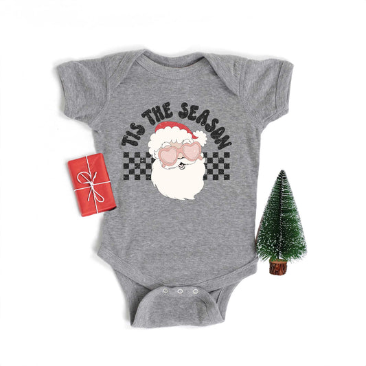 Tis The Season Santa | Baby Graphic Short Sleeve Onesie