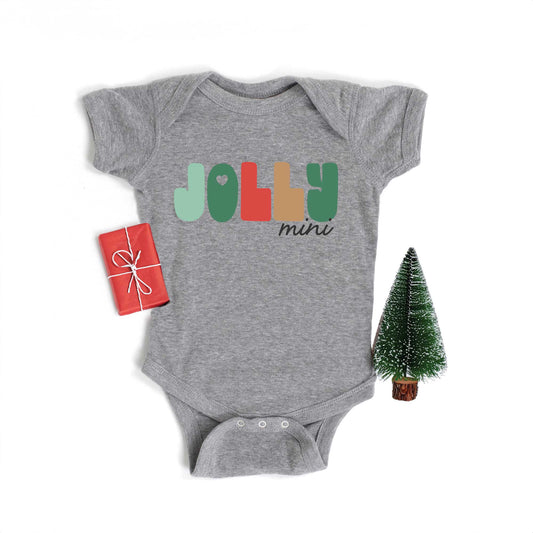 Jolly Mini Colorful | Baby Graphic Short Sleeve Onesie