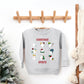 Christmas Spirits Red Words | Youth Ultra-Soft Graphic Sweatshirt