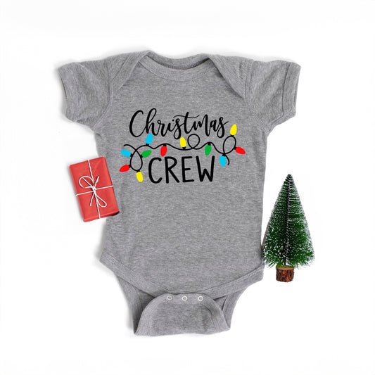 Christmas Crew | Baby Graphic Short Sleeve Onesie