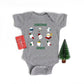 Christmas Spirits Green Words | Baby Graphic Short Sleeve Onesie