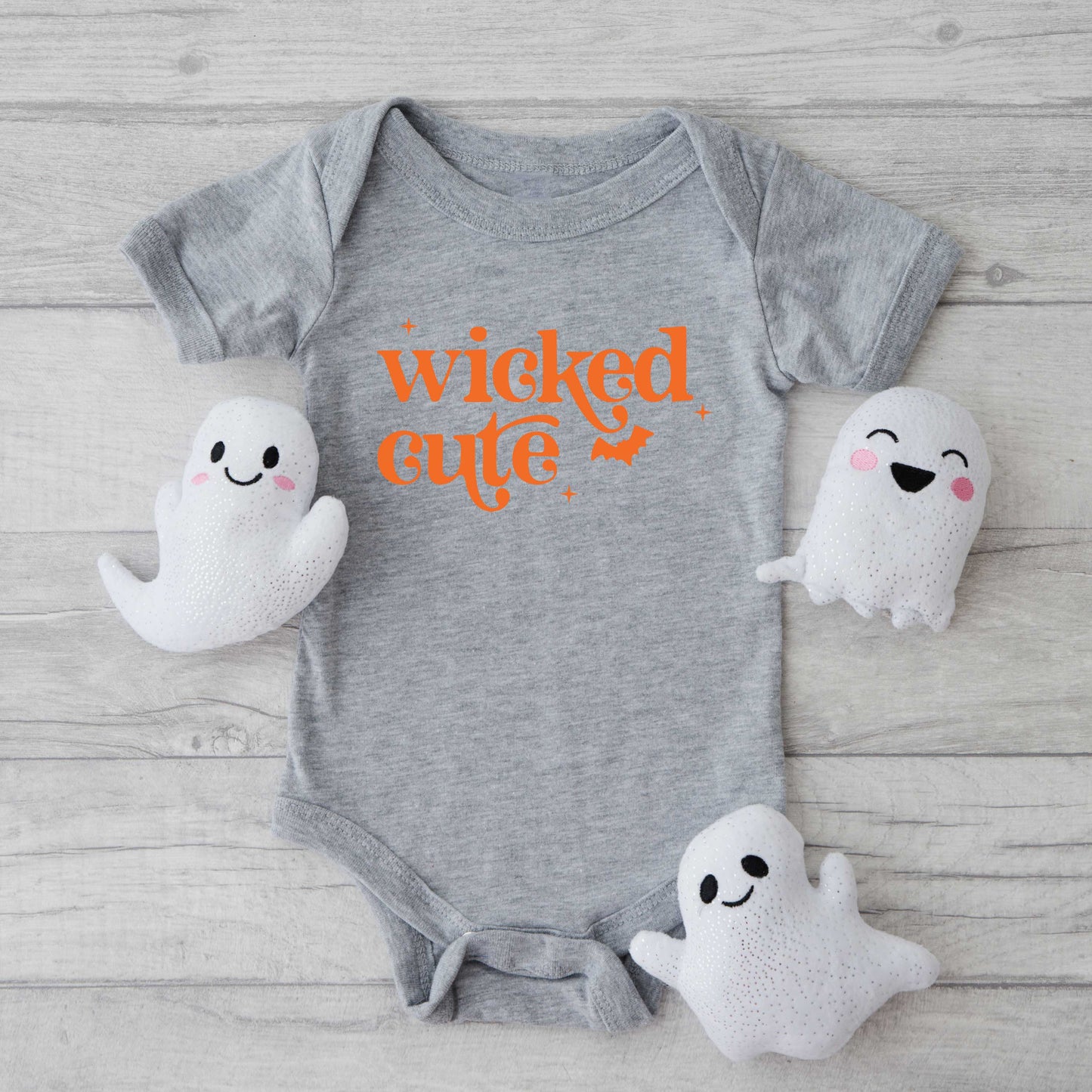 Wicked Cute Bat | Baby Graphic Short Sleeve Onesie