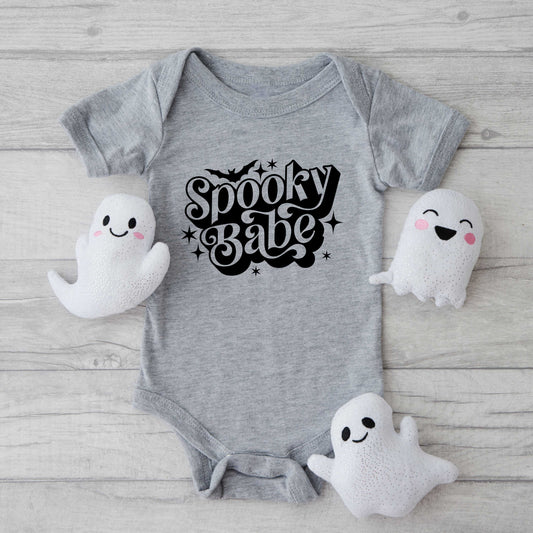 Spooky Babe Bats | Baby Graphic Short Sleeve Onesie