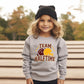 Team Halftime Distressed - Maroon | Toddler Graphic Sweatshirt