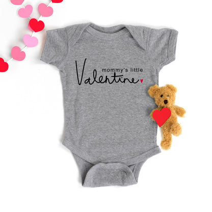 Mommy's Little Valentine | Baby Graphic Short Sleeve Onesie