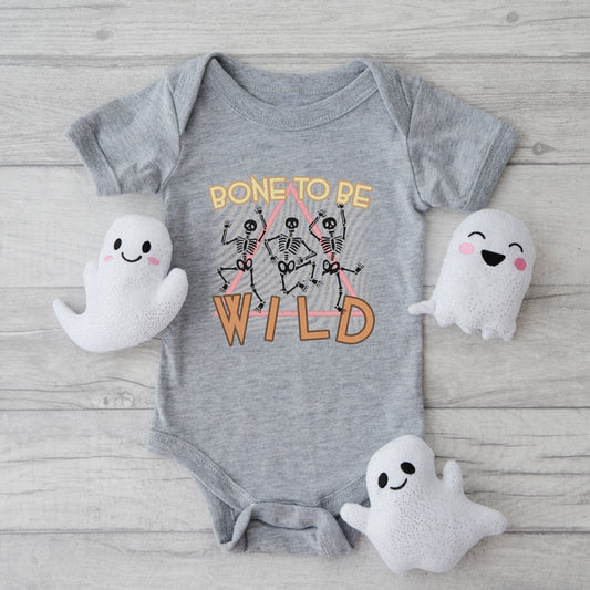 Bone To Be Wild | Baby Graphic Short Sleeve Onesie