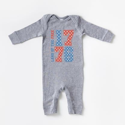 Land Of The Free Retro Stars | Baby Romper