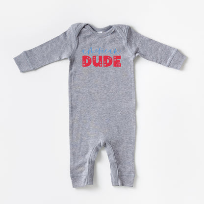 American Dude Pastel | Baby Romper