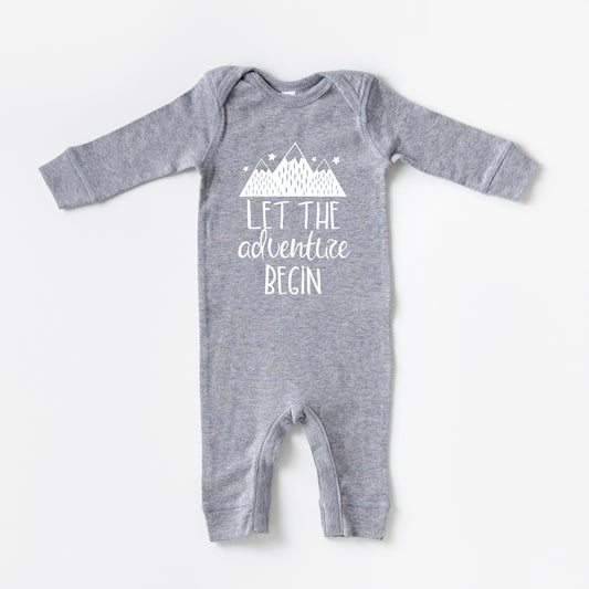 Let The Adventure Begin Mountains | Baby Romper