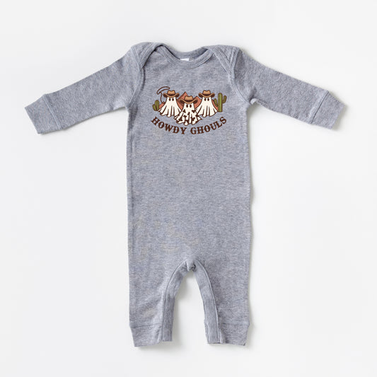 Howdy Ghouls Trio | Baby Graphic Romper