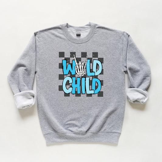 Wild Child Retro | Youth Graphic Sweatshirt