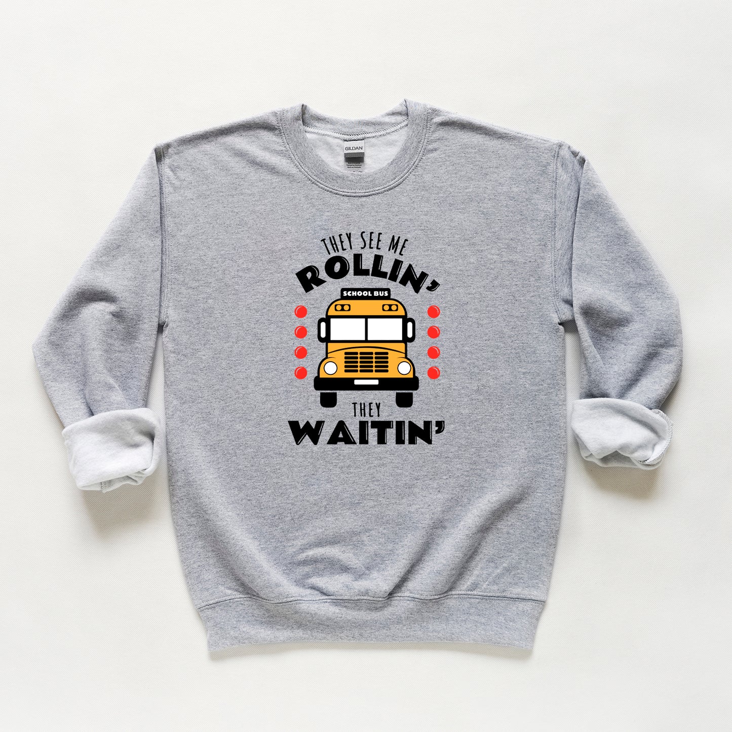 They See Me Rollin' | Youth Graphic Sweatshirt