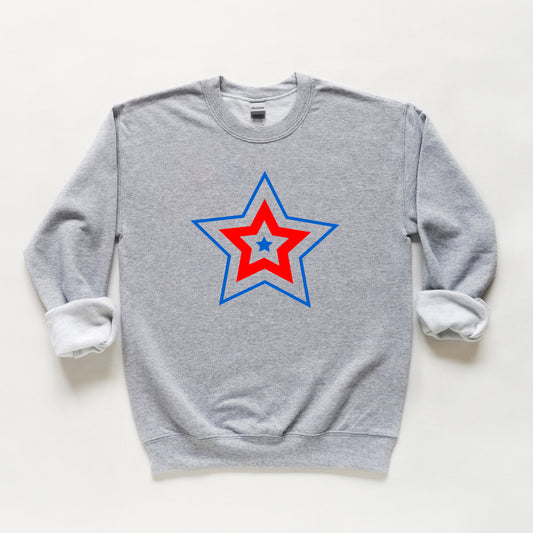 Patriotic Three Star | Youth Sweatshirt