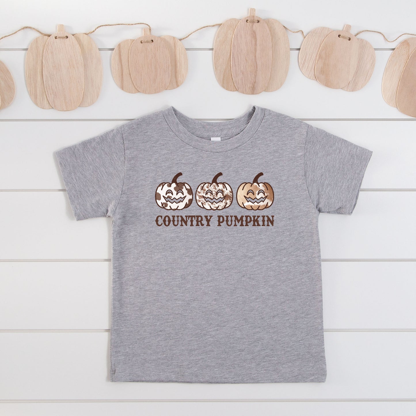 Country Pumpkin | Toddler Graphic Short Sleeve Tee