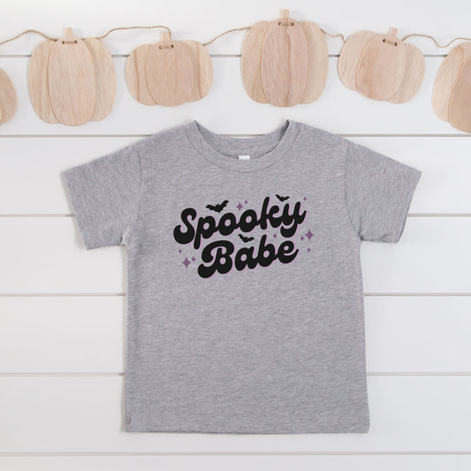 Spooky Babe Purple | Youth Graphic Short Sleeve Tee